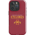 Iowa State University Athletic Text iPhone 16 Pro Max Impact Case